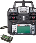 10 Channel 2.4GHz RC Transmitter With iA6B Receiver for boats, helicopters, multirotors with LCD screen and control knobs