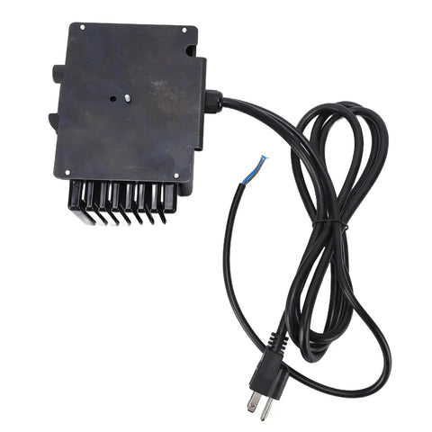Top Shelf 750W Variable Speed Controller For 12 Inch Wood Lathes with ABS housing and US plug for DIY projects.