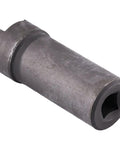 Four Claw Nut Sleeve Socket For Gy6 Crankshaft Removal, lock nut remover tool, heavy-duty metal construction, side view