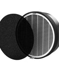3-In-1 True HEPA Filter Cartridge Replacement For CYLO50, CYLO51, And QUBE50 Air Purifiers with Activated Carbon and Pre-Filter