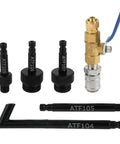 DIY Automatic Transmission Fluid Filler Kit With Metal Dispenser And Shut Off Valve For 09G 01J 722.9 CVT DSG ATF Transmissions