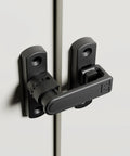 Height Adjustable Flip Latch Lock For Doors And Gates, 90 And 180 Degree Install, Heavy-Duty Fits Barns Garages Fences Sheds