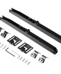Hole Free Barn Door Soft Close Kit For Single Doors Weighing 88 To 132 Pounds With Hidden Spring Damper, Easy Installation