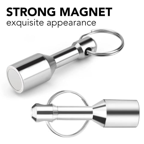 10 Pack Keychain Magnets For Spotting Fake Gold And Silver Jewelry Neodymium Rare Earth Pocket Magnet With 17 Pound Pull Handy Jewelry Tester And Keys Holder Compact Gold Silver Test Magnet For Quick Everyday Use