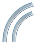 Heavy Duty Garage Door Track Kit With Curved Horizontal And Vertical Rails Connector Set Includes R12 And R15 Durable Rail Repair Parts For Quick Fixes And Smooth Operation