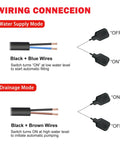 IP68 Waterproof Heavy Duty Vertical Float Switch With Counterweight For Septic Tanks Sewage Basins And Water Tanks Liquid Level Sensor wiring diagram