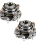 Drop In Ready Front Left And Right Wheel Bearing And Hub Assembly Set For Rear Wheel Drive Toyota 4Runner 2WD 05 15 Pre Runner 2WD 03 23 Tacoma 2WD And 07 14 FJ Cruiser 2WD Replacement Parts