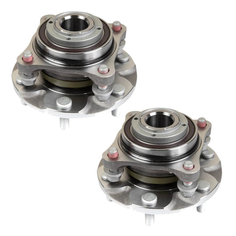 Drop In Ready Front Left And Right Wheel Bearing And Hub Assembly Set For Rear Wheel Drive Toyota 4Runner 2WD 05 15 Pre Runner 2WD 03 23 Tacoma 2WD And 07 14 FJ Cruiser 2WD Replacement Parts