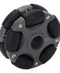 58Mm Wheel For Robot Kits Built To Take A Beating, Double Row Rotating Directional Wheel With Hub For Motor Axle, Perfect For Ground