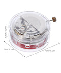 Automatic Watch Movement Replacement Kit For Precise Timekeeping Pro Grade Mechanical Gear Caliber with dimensions