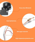 IDEASURE patio heater replacement parts kit, 3-piece set: ABS dump switch, brass thermocouple, red copper wiring