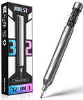 Top Shelf 32 Piece Precision Screwdriver Set With S2 Steel Bits And Lightweight Aluminum Handle, showing compact design for quick repairs.
