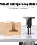 Solid 1/4 Inch Shank Wood Router Drill Bit For Curved Arcs Bending And Detail Work perfect for smooth cutting on wood surfaces.