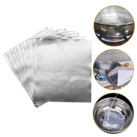 Leak Repair Patch Kit For Pots And Pans, Flame Resistant Tape For Cookware And Household Items, Easy To Use Aluminum Patch Sheets