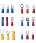 Get These Awesome 1200pcs Electrical Connectors With Insulated Crimp Terminals Perfect For Any Mixed Assorted Lug Kit Featuring Ring Fork Spade And Butt Connector Sets To Fix Your Wiring In A Flash., assorted insulated crimp terminals set