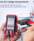 Smart Auto Ranging Digital Multimeter TM 510 4000 Counts measuring home AC voltage with non contact voltage detection