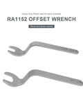 Offset Wrench For No Fuss Router Bit Changes With 1/2 Inch Collet, Fits Bosch 1613 1617 1618 1619 Routers, Quick Bit Swap