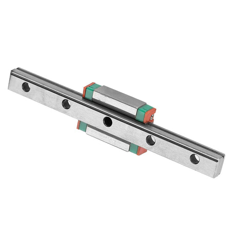 Miniature 9mm Wide Rail Guide Slide Block With Steel Bearings, 2 Pieces, LML9B, for CNC Machines and Precision Measuring Tools