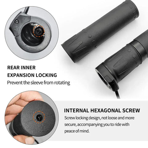 Right Hand Twist Throttle For Electric Bikes And Scooters Three Pin Waterproof Plug 22mm Handlebar Compatible Fits 12V To 72V E Bike Conversion Parts Easy Install For Adults And Daily Commute Plug And Play