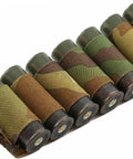 7 Round Tearaway Shotgun Card for 12 Gauge Shells with Tear Away Loop Fastener and DuraGrip Backing in Multicam Tactical Gear