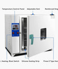 Heavy Duty 220V Industrial Vacuum Drying Oven With Lab Thermostatic Incubator and Digital Forced Air Convection, front view showing controls and features.