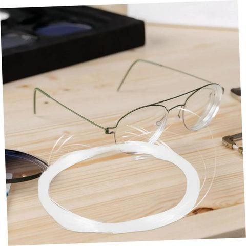 Eyeglass Repair String For Half Frame Glasses Compact Lightweight Maintenance Tool With Nylon Thread For Quick Fixes