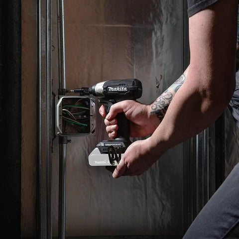 Ultra Compact 18V Brushless Cordless Impact Driver Tool Only, 5.25 Inch Body, Lightweight 2.6 Lb, used in tight space