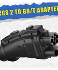 Heavy Duty Ccs2 To Gbt Dc Charging Adapter 200Kw 200A 1000V Ev Power Converter Plug And Play image showing adapter with multiple ports.