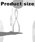 24 Inch Radius Divider Tool For Metalworking And Woodworking Precision Scriber With Replaceable Points And Re Sharpenable Tip shown at 13 inches length