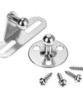 Mounting brackets and screws for 10 Inch Gas Struts Set Of 4 With 45N 10Lb Lift Supports For RV Cabinet Doors.