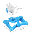 Heavy Duty Water Jug Holder With Height Adjustable Mobile Dispenser Stand On Wheels For Home And Office Durable Bottle Rack