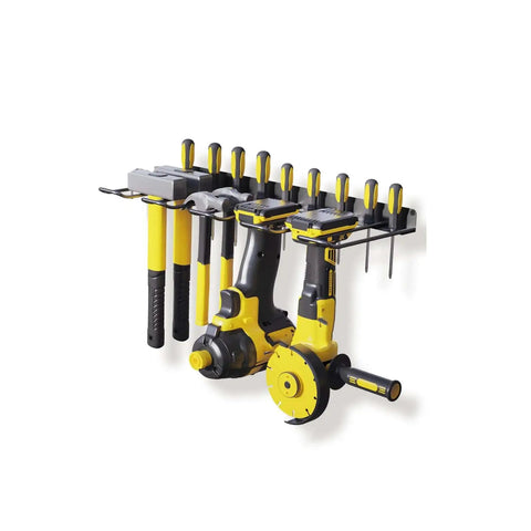 Drill Holder Wall Mount Power Tool Organizer Kit For Cordless Tools With Componentized Storage Plan Garage Storage Rack