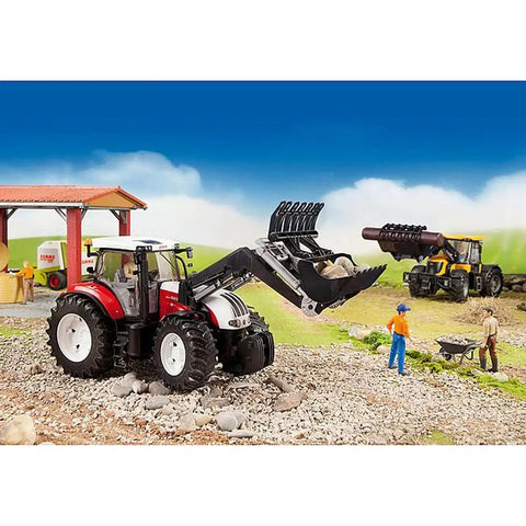 Front Loader Attachment For 03000 Series Tractor Clip On Without Removing Front Weight Made In Germany From ABS Plastic