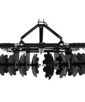 46 Inch Universal Disc Harrow for CAT 0 Tractors Heavy Duty Steel Construction with Powder Coated Finish 3 Point Hitch Plow