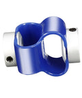 Slick Flex Shaft Coupler With Heavy Duty Aluminum Ends And Quick Swap Design 18 Mm Outer By 38 Mm Long for 5-6mm shafts.