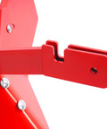 Close-up of adjustable wing connection on Hiller Furrower Kit For Rear Tine Tiller With Adjustable Wing Fit For Land Reclamation