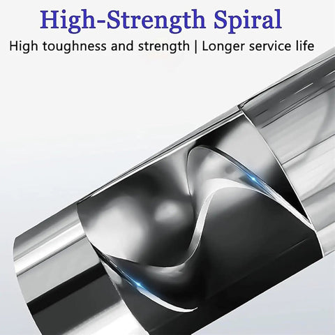 High-strength spiral component of the 2M Electric Grain Suction Machine Portable Auger Conveyor 1500W High Efficiency