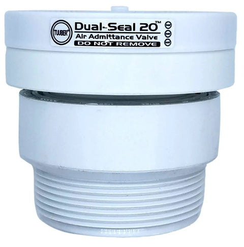2 Inch Air Admittance Valve With Superior Seal For Plumbing Vents, No More Sewer Gas Odors, Dual 2X Seal, Fits 2 Inch Schedule 40 Pipes