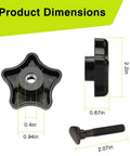 DIY Friendly Handle Knob And Screw Bolt Kit For Lawn Mowers And Snow Blowers Replacement Parts Fits Most Recycler And Super Recycler Decks