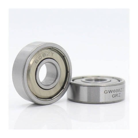 Heavy Duty 608ZZ Stainless Steel Ball Bearings Dual Shielded For Skateboards And DC Motors 8X22X7MM Handling Crazy Heat Up To 500F Slick Finish Roll Legit Fast Two Pack