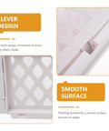 Close-up of Sick Plastic Drawer Storage Baskets For Closets And Bedrooms That Stack Crisp design featuring mesh and smooth surfaces.