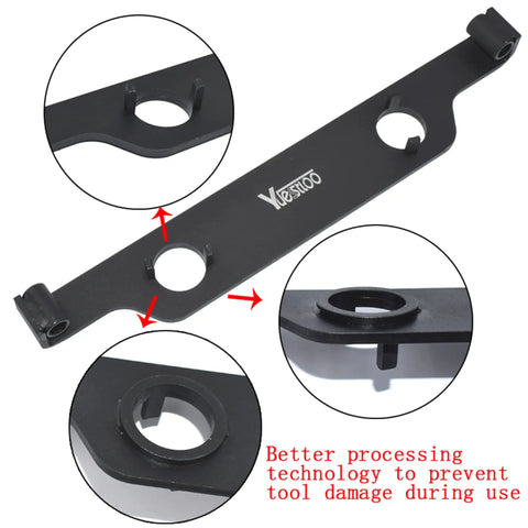 Camshaft Locking Timing Tool Kit For GM Ecotec 2.0L And 2.4L Engines, close-up of spline lock bar details and design