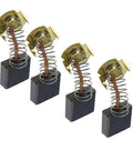 Pack of 4 Carbon Brush Replacement Kit 0.6 x 0.27 x 0.7 Inches for Makita Angle Grinder GA7021