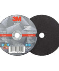 Silver Cut-Off Wheel with Ceramic Abrasive Grain, 3 Inch Wheel with 3/8 Inch Arbor and 0.060 Inch Thickness for Metal Fabrication