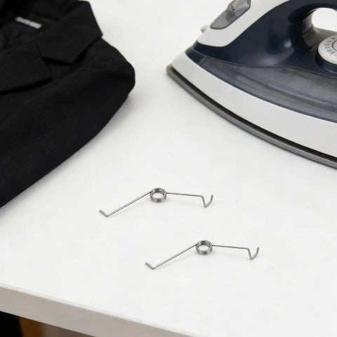 10pcs Super Durable Torsion Springs For Steam Iron Repair Kit Made Of Premium Stainless Steel That Stand Up To Heavy Use And High Heat With Universal Fit For Most Models To Get Your Device Back Up And Running Smooth As Silk.