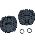 Two Pack Kid Friendly Tricycle Pedals Replacement Set For 1.25cm Rod Rubber Bicycle Pedals For Children Durable Outdoor Cycling Accessories Easy Install Ideal Spare Pedals For Trikes And Small Bikes