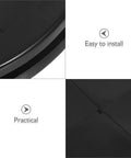 12 Pcs Rubber Cable Hole Grommet Kit Double Sided Black Keep Cables Safe From Abrasion And Dust Rugged Desk Grommets, easy install