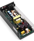Beefy 1000W 24V 40A Switching Power Supply For CCTV Cameras And Monitoring AC To DC 24V Output 220VAC Input Industrial Grade Plug And Play Reliable High Power Supply open black metal housing with heatsink