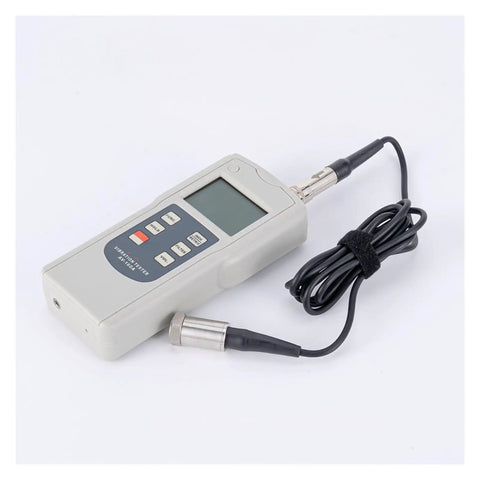 Handheld Digital Vibration Meter With Three Measurement Modes Displacement Velocity And Acceleration Portable Lightweight Tester with probe and LCD