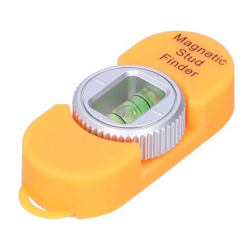 Vistreck Magnetic Stud Finder with Level Gauge for Easy Metal Detection, compact size with a built-in level for accuracy.